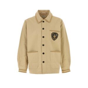 Bode Men Beige Cotton Bullion Jacket
